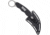SOG Specialty Knives &amp; Tools Gambit Blade Knife, 2.58in, 7Cr17MoV Blade, Sheepsfoot, Black, Glass-Reinforced Nylon Handle, Silve, SOG-GB1001-CP