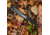 SOG Specialty Knives &amp; Tools Jungle Primitive Folding Knife, 9.5in, 8Cr13MoV Blade, Clip Point, Black, Kraton Handle, Black, SOG-F03TN-CP
