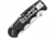 SOG Specialty Knives &amp; Tools Kilowatt Folding Knife, 3.4in, AUS-8 Blade, Clip Point, Black, Glass-Reinforced Nylon Handle, Silver/Black, SOG-EL01-CP