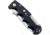 SOG Specialty Knives &amp; Tools Kilowatt Folding Knife, 3.4in, AUS-8 Blade, Clip Point, Black, Glass-Reinforced Nylon Handle, Silver/Black, SOG-EL01-CP