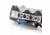 SOG Specialty Knives &amp; Tools Kilowatt Folding Knife, 3.4in, AUS-8 Blade, Clip Point, Black, Glass-Reinforced Nylon Handle, Silver/Black, SOG-EL01-CP