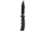 SOG Specialty Knives &amp; Tools SEAL Pup Elite Nylon Sheath Fixed Blade Knife, 9.5in, AUS-8 Blade, Clip Point, Black, Glass-Reinforced Nylon Handle, Black/Black, SOG-E37SN-CP