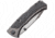 SOG Specialty Knives & Tools Sideswipe Folding Knife, 7Cr15 Blade, Clip Point, Grey Anodized, Aluminum Handle, Silver, SOG-SW1011-CP