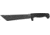 SOG Specialty Knives &amp; Tools SOGFari Machete Fixed Blade Knife, 10in, 3Cr13 Blade, Tanto, Black, Kraton Handle, Black, SOG-MC04-N