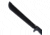 SOG Specialty Knives &amp; Tools SOGFari Machete Fixed Blade Knife, 13in, 3Cr13 Blade, Machete, Black, Kraton Handle, Black/Black, SOG-MC01-N