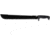SOG Specialty Knives &amp; Tools SOGFari Machete Fixed Blade Knife, 18in, 3Cr13 Blade, Machete, Black, Kraton Handle, Black/Black, SOG-MC02-N