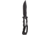 SOG Specialty Knives &amp; Tools Throwing Knives w/Nylon Sheath, 3-Pack, Stamped, 4.4in, 420 Stainless Blade, Black, Glass-Reinforced Nylon Handle, SOG-F041TN-CP