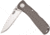 SOG Specialty Knives &amp; Tools Twitch II Folding Knife, 2.65in, AUS-8 Blade, Drop Point, Grey, Anodized Aluminum 6061-T6 Handle, Tan, SOG-TWI8-CP