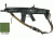 Specter Gear 2 Point Tactical Sling, FN SCAR, Ambidextrous w/ ERB,OD Green 727 OD-ERB
