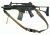 Specter Gear 2 Point Tactical Sling, HK G36 &amp; UMP45, Ambidextrous, w/ ERB - Coyote