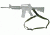 Specter Gear CCS Convertible 1 or 2 Point Tactical Sling, Steel Hook Attachment Version, Olive Drab, 842 OD-ERB