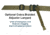 Specter Gear Raider 2 Point Tactical Sling, FN FAL, folding stock, Standard Lanyard, Emergency Release, Coyote Tan, 1035 COY-ERB
