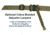 Specter Gear Raider 2 Point Tactical Sling, Mossberg 590 / 590A1, standard fixed stock, Braided Lanyard, Emergency Release, Black, 539 BLK-ERB-BL