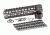 Spikes Tactical LW SAR3 Quad Rail, 9in, Black, SQR2009