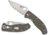Spyderco Tenacious Folding Knife, 3.35in, CPM-M4, Leaf Blade, G-10, Brown Handle, C122GBNM4PS