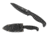 Spyderco Aqua Salt Black Blade Plain Edge Knife FB23PBBK