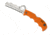 Spyderco Assist Folding Knife w/Carbide Tip, 3.7in, VG-10, Sheepsfoot, Partially Serrated, Orange FRN Handle, C79PSOR
