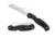 Spyderco Atlantic Salt Black FRN Handle, H-1 Serrated Blade Fold Knife C89SBK