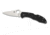Spyderco Delica4 Lightweight Black FRN Flat Ground PlainEdge C11FPBK