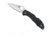 Spyderco Delica4 Lightweight Black FRN Handle, Serrated Blade Fold Knife C11SBK