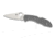 Spyderco Delica4 Lightweight Gray FRN Handle, Flat Ground FE Blade Fold Knife C11FPGY