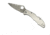 Spyderco Delica4, Titanium Handle, Damascus Plain C11TIPD