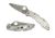Spyderco Delica4, Titanium Handle, Damascus Plain C11TIPD