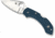 Spyderco Dragonfly 2 Folding Knife, 2.29in, K390 Steel, Leaf Blade, FRN Blue Handle, C28FP2K390