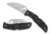 Spyderco Endela Lightweight Wharncliffe Reveal 9 Folding Knife, Sal Glesser, 3.4in Satin VG-10 Blade, PlainEdge, FRN Black Handle, C243FPWCBK