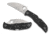 Spyderco Endela Lightweight Wharncliffe Reveal 9 Folding Knife, Sal Glesser, 3.4in Satin VG-10 Blade, SpyderEdge, FRN Black Handle, C243FSWCBK