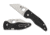Spyderco Microjimbo Folding Knife, 2.45in, CPM-S30V Steel, Wharncliffe, G-10, Black Handle, C264GP