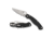 Spyderco Military 2 Folding Knife by Sal Glesser, 4in, CPM S30V Steel, Serrated Clip Point Blade, Black G-10 Handle, C36GS2