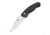 Spyderco Military Folding Knife, Black G-10 Steel Handle, FE Blade, C36GPE