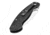 Spyderco Military Folding Knife, Black G-10 Steel Handle, FE Blade, C36GPE