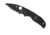 Spyderco Native 5 Lightweight Folding Knife, 3.11in, CPM S30V, Drop Point, Black Blade, Serrated, FRN Black Handle, C41SBBK5