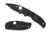 Spyderco Native 5 Lightweight Folding Knife, 3.11in, CPM S30V, Drop Point, Black Blade, Serrated, FRN Black Handle, C41SBBK5