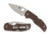 Spyderco Native 5 Folding Knives, 2.95in, CPM 15V, FRN, Satin, Brown, 716104018192