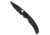 Spyderco Native Chief Lightweight Folding Knife, 4.02in, CTS-BD1N Stainless Steel, Drop Point, Black DLC, Combo, Black, C244PSBBK