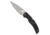 Spyderco Native Chief Lightweight Folding Knife, 4.02in, CTS-BD1N Stainless Steel, Drop Point, Satin, Combo, Black, C244PSBK