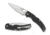 Spyderco Native Chief Plain Edge Folding Knife, 4.08in, G-10, 4-position, Black, C244GP
