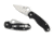 Spyderco Para 3 Folding Knife, Black, C223GP
