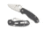Spyderco Para 3 Folding Knife, Plain Edge, Satin Finish, Dark Gray Handle, C223GPDGY