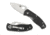 Spyderco Persistence Black Handle G-10 Silver FE Blade Fold Knife C136GP