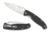 Spyderco Resilience Folding Knife, 4.25in, 8Cr13MoV, Silver Fine Edge Drop Point Blade, G-10 Steel, Black Handle C142GP