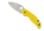 Spyderco Sage 5 Folding Knife, 2.99 in, CPM MagnaCut Stainless Steel, Yellow, Fiberglass Reinforced Nylon, C123PYL