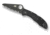 Spyderco Salt 2 Lightweight FRN Handle 7.25in Black Blade SpyderEdge Folding Knife, Black, C88SBBK2
