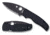 Spyderco Shaman G-10 SpyderEdge Folding Knife, Black/Black Blade, C229GSBK