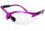 SSP Eyewear Columbia Color Frame Safety Glasses, Pink Frame, Crystal Clear Anti-Fog Lens, COLUMBIA PK CL A/F