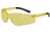 SSP Eyewear Turbo Safety Glasses, Black Frame, Amber Lens, TURBO AM