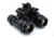 Steele Industries Nighthawk-MG 1x Night Vision Manual Gain with Elbit Milspec White Phosphor Image Intensifiers, Black, NVB-NTMG-EW-BLK